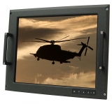 17" Mil-Spec, COTS Rugged Display Panel Mount