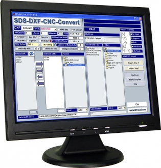 15" INDUSTRIAL GRADE LCD TABLETOP MONITOR