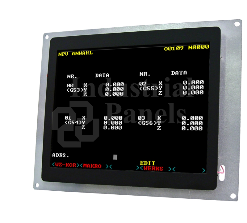 Okuma OSP5000L-G Control Panel LCD Monitor Replacement