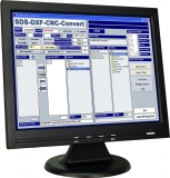 15" Industrial Grade LCD Tabletop Monitor
